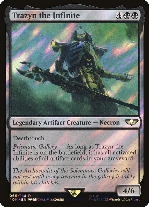 Trazyn, el Infinito