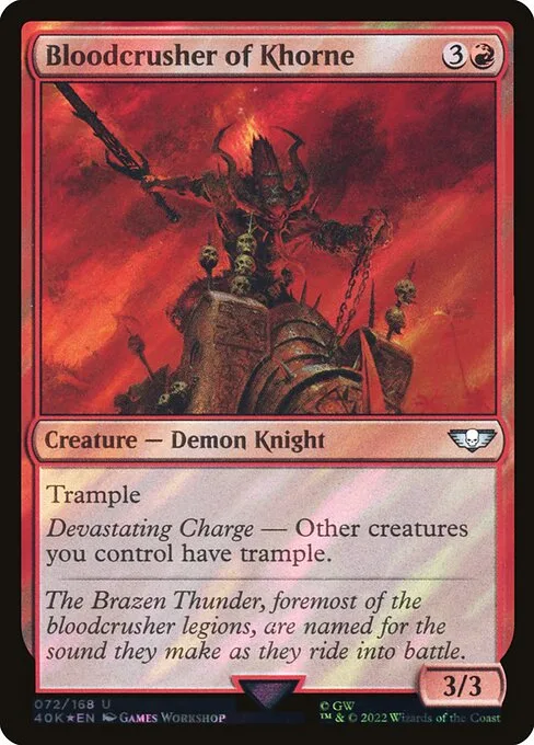 Bloodcrusher de Khorne