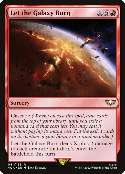 Que arda la galaxia