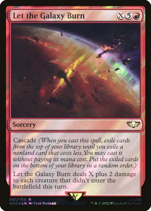 Que arda la galaxia