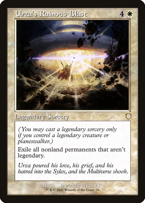 Ráfaga destructora de Urza