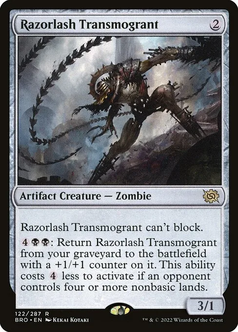 Transmutado latigocortante