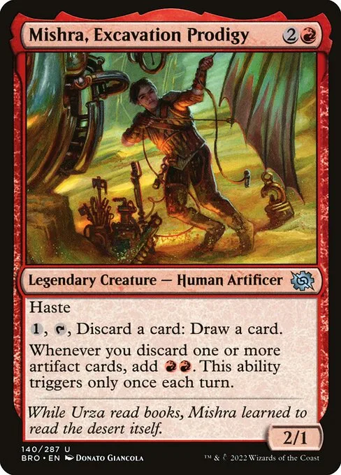 Mishra, excavador prodigioso