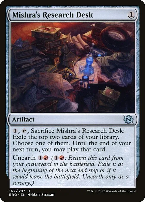 Mesa de investigación de Mishra