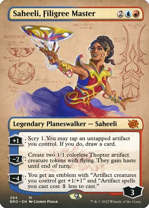 Saheeli, maestra de filigrana