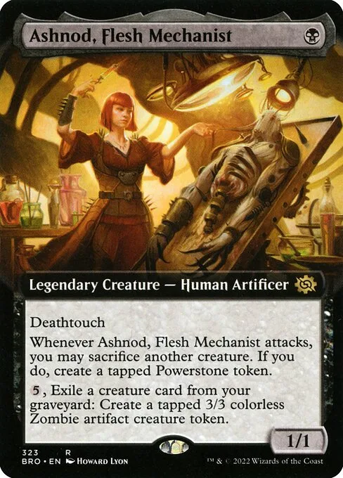 Ashnod, mecánica de la carne