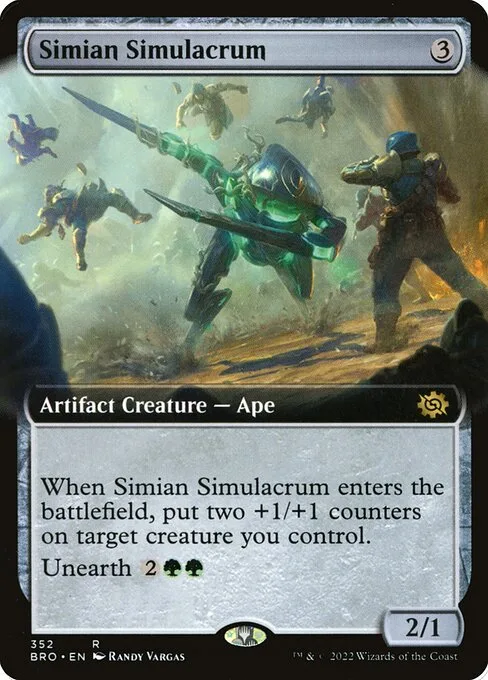 Simulacro simiesco