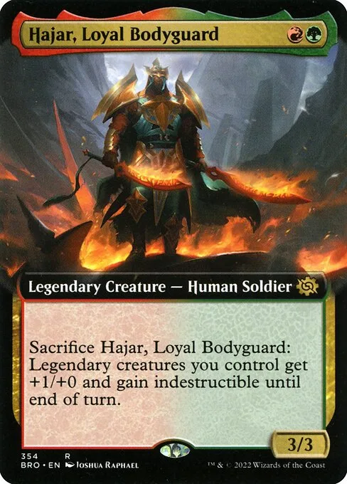 Hajar, guardaespaldas leal