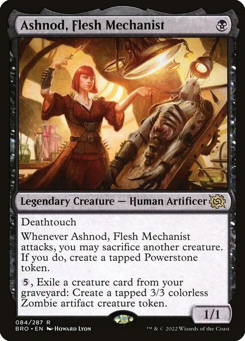 Ashnod, mecánica de la carne