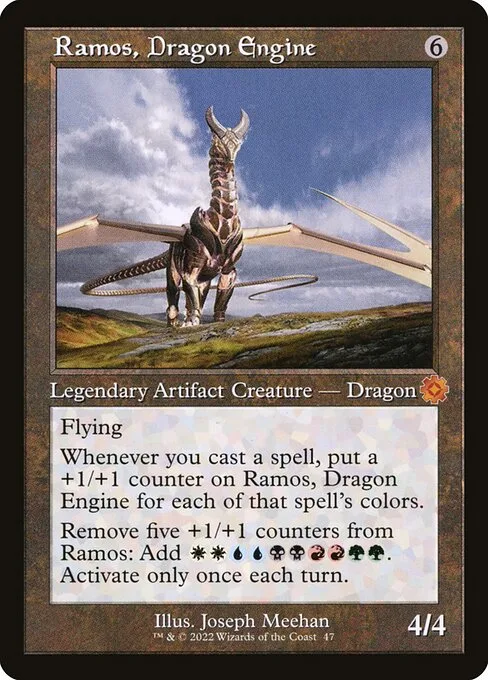 Ramos, dragón mecánico