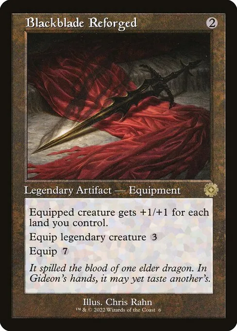 Blackblade reforjada