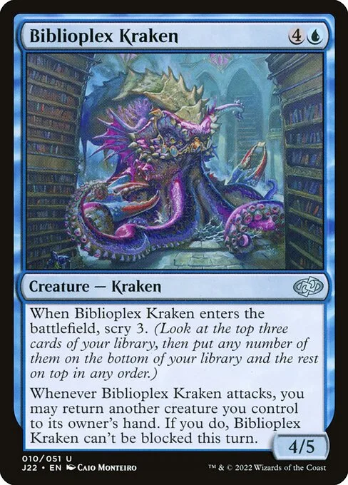 Kraken de la Biblioplex