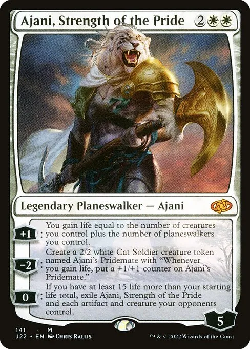 Ajani, la fuerza de la manada