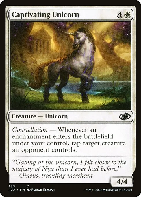Unicornio cautivador