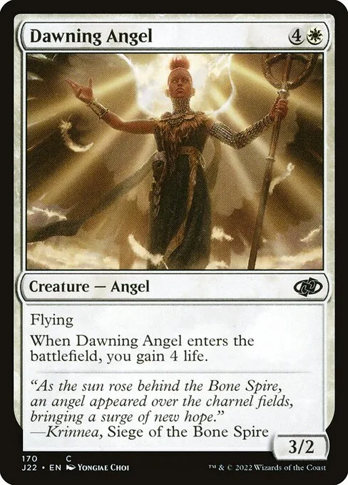 Ángel de la aurora