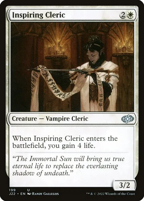 Clériga inspiradora