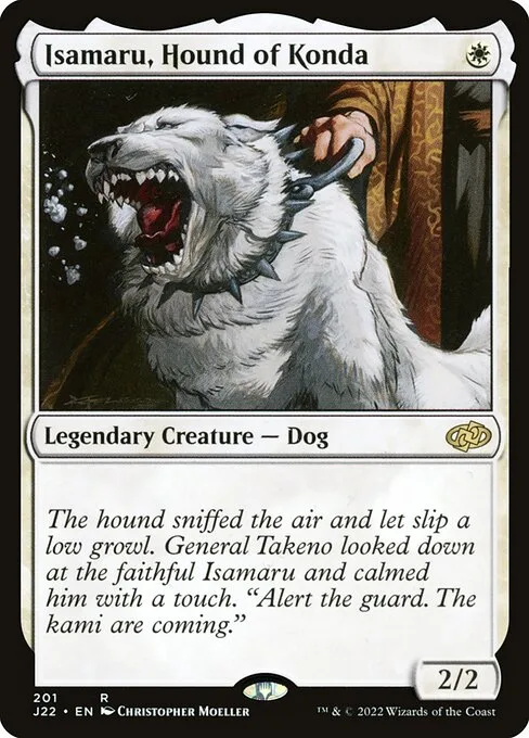 Isamaru, mastín de Konda