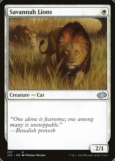 Leones de la sabana