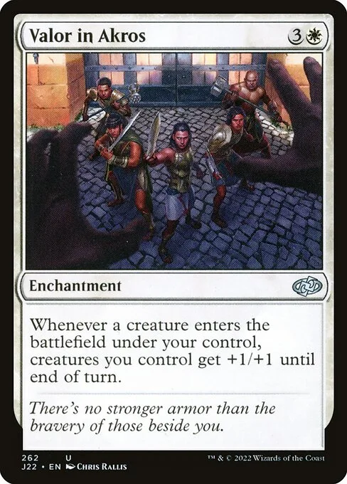 Valor en Akros