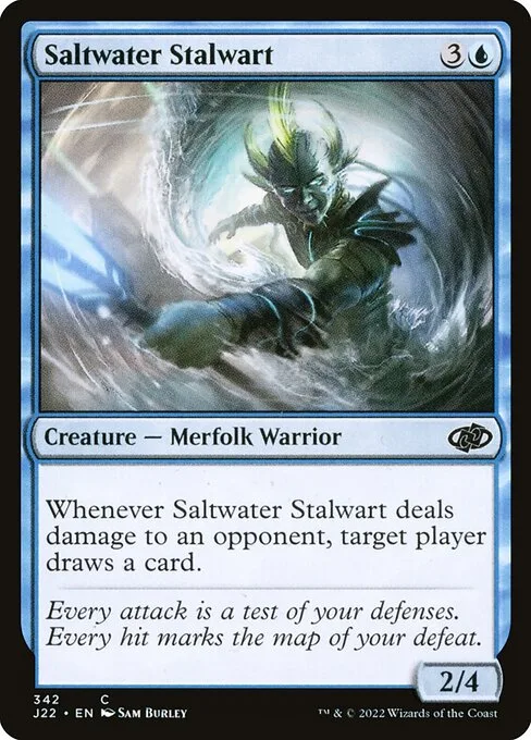 Valiente de agua salada