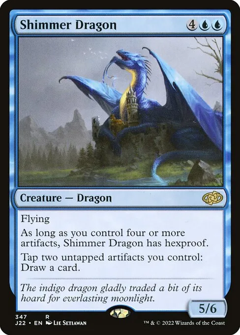 Dragón centelleante