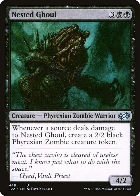 Necrófago anidado