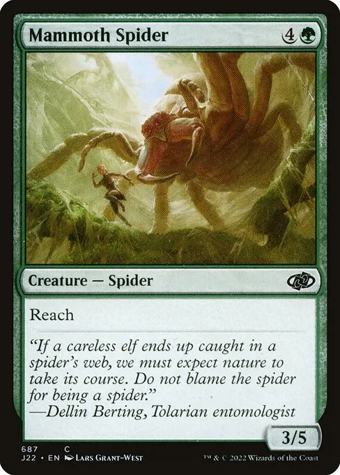 Araña mamut