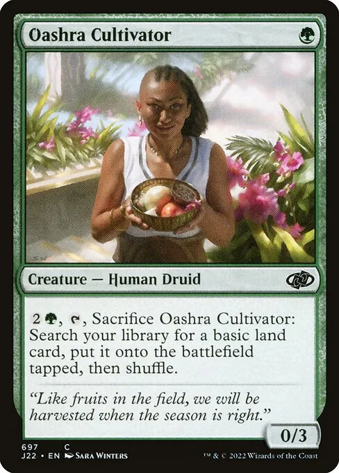 Cultivadora de Oashra
