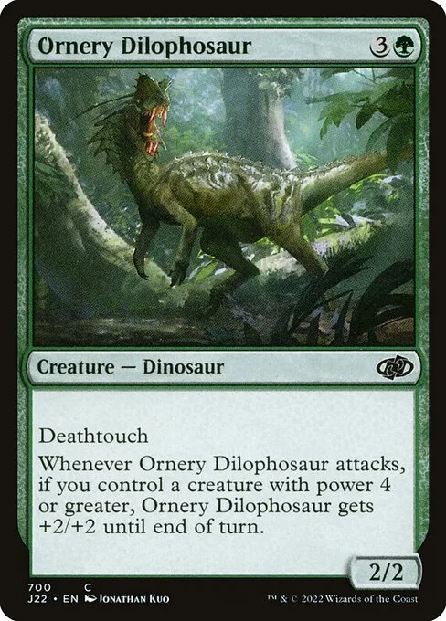 Dilofosaurio iracundo
