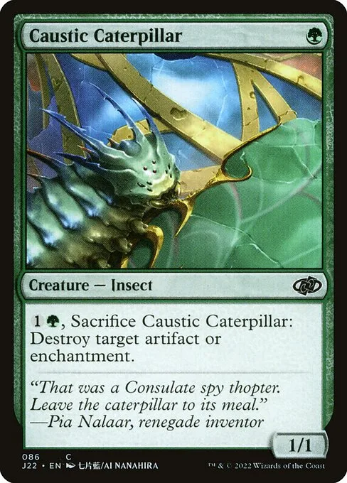 Oruga corrosiva