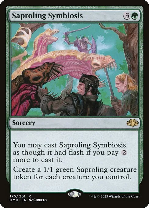 Simbiosis de saprolines