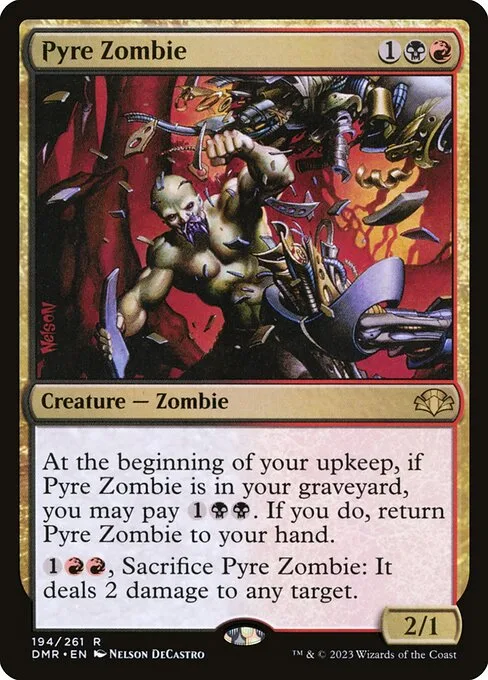 Zombie de la pira