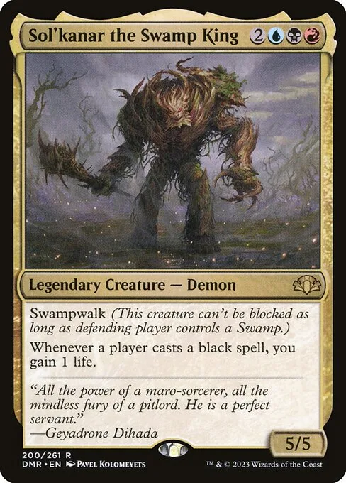 Sol'kanar, el rey del pantano