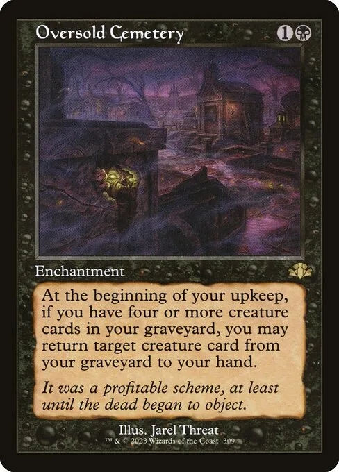 Cementerio sobrevendido