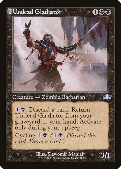 Gladiador muerto viviente