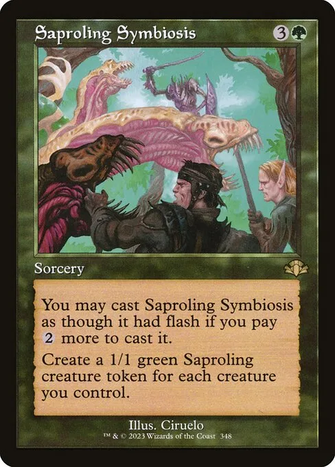 Simbiosis de saprolines