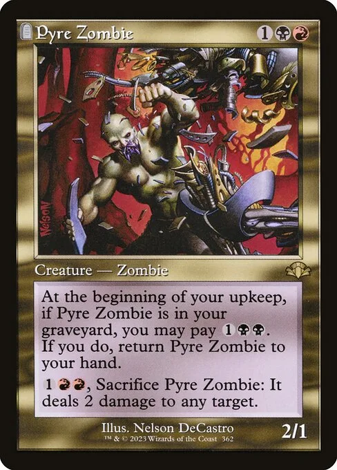 Zombie de la pira