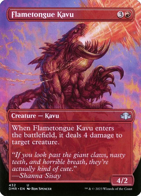 Kavu lengua de fuego