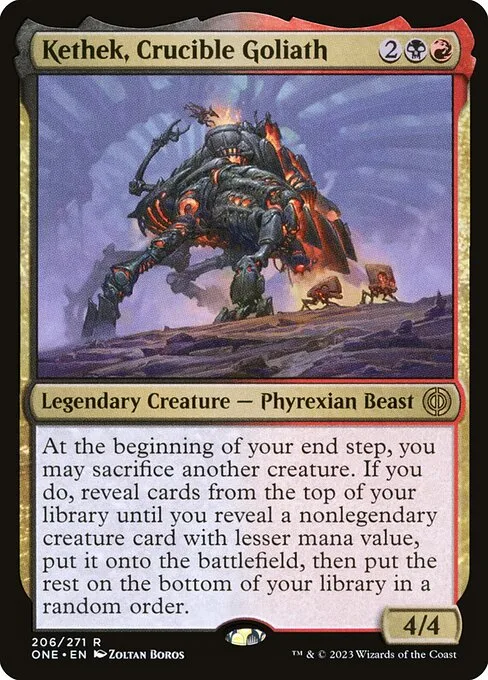 Kethek, goliat del crisol