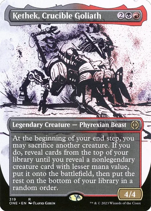 Kethek, goliat del crisol