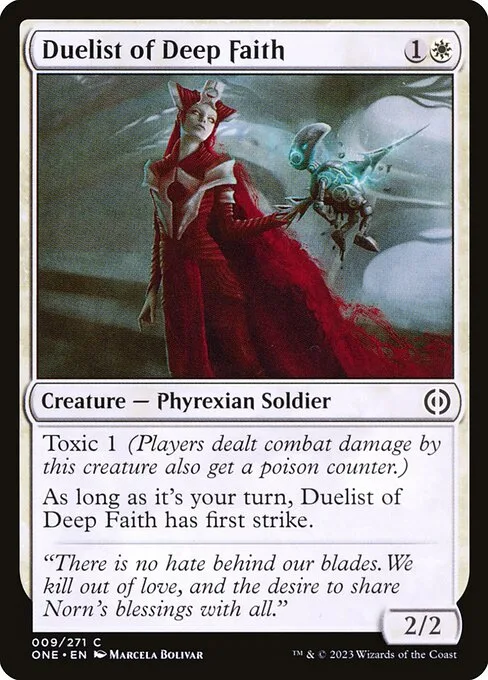 Duelista de fe profunda