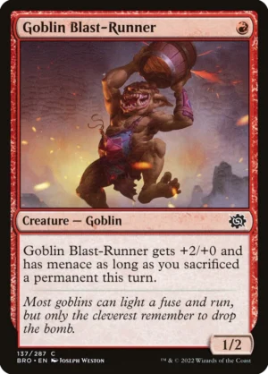 MTG Canarias - BRO 137 - Goblin Blast-Runner