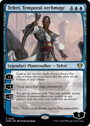 MTG Canarias – CMM 125 – Teferi, Temporal Archmage