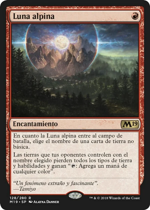 MTG Canarias - Luna alpina