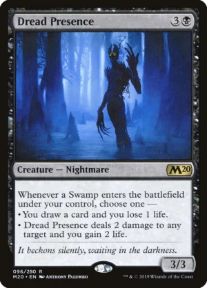 MTG Canarias – M20 96 – Dread Presence