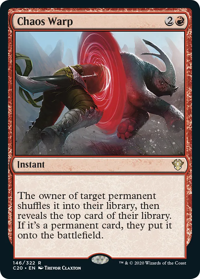 MTG Canarias - C20 146 - Chaos Warp