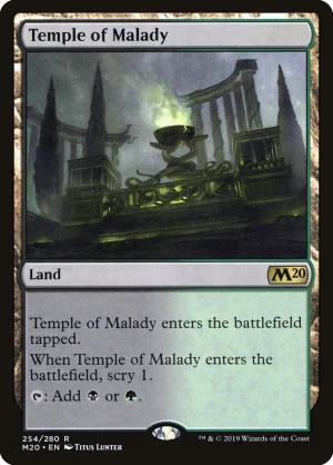 MTG Canarias – M20 254 – Temple of Malady