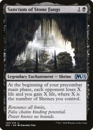 MTG Canarias - M21 120 - Sanctum of Stone Fangs