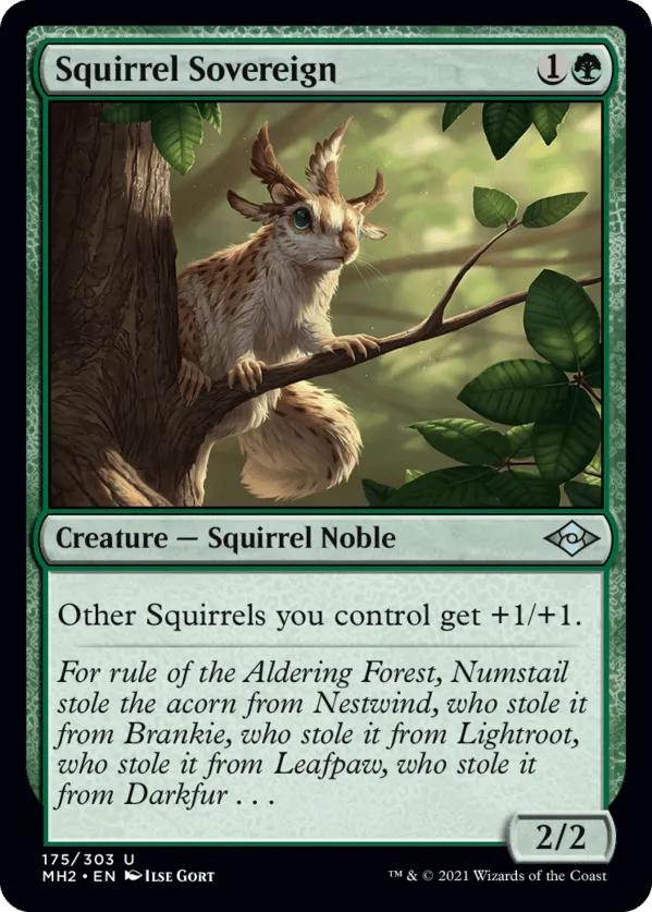 MTG Canarias - MH2 175 - Squirrel Sovereign