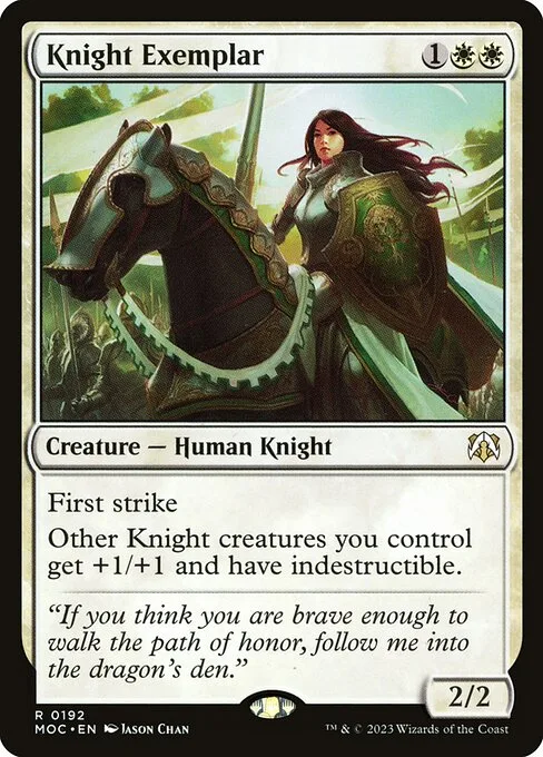Caballero ejemplar